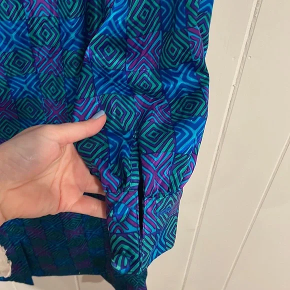 Vintage Papell Boutique Bow Neck Tie Dress - Picture 10 of 12